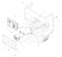 Page B Diagram and Parts List for 040234-0  Briggs and Stratton Generator